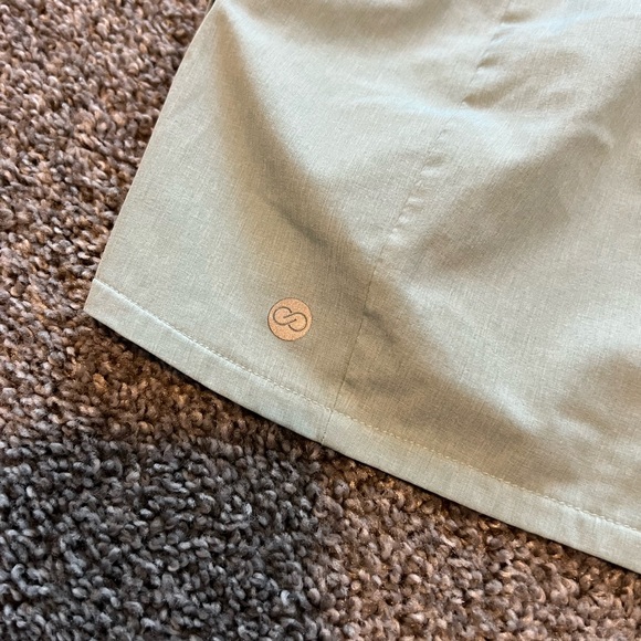 CALIA by Carrie Underwood Heather Teal Athletic Shorts - Picture 6 of 7